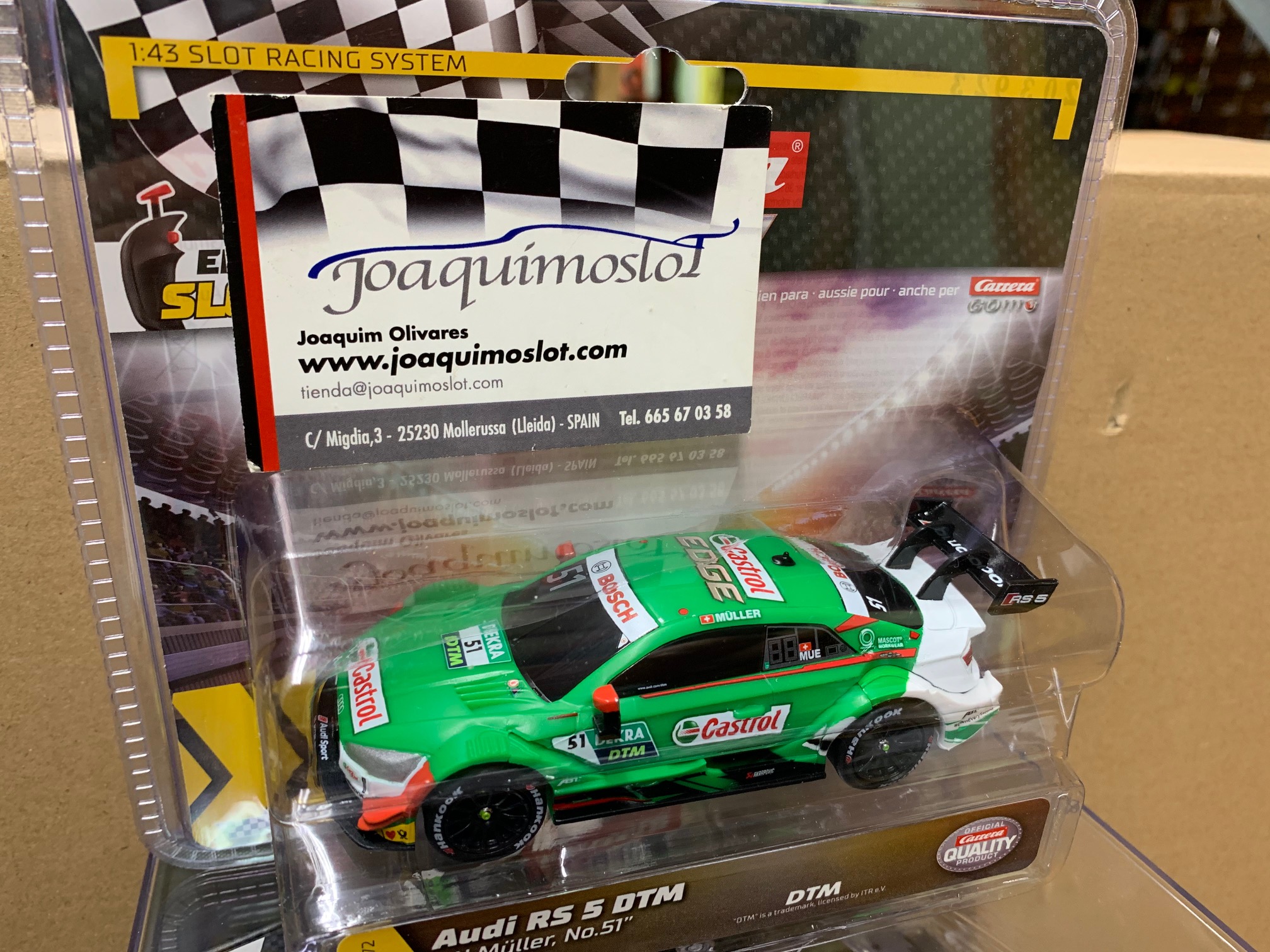 carrera go!!! 64172 audi rs 5 dtm "n.muller no.51"