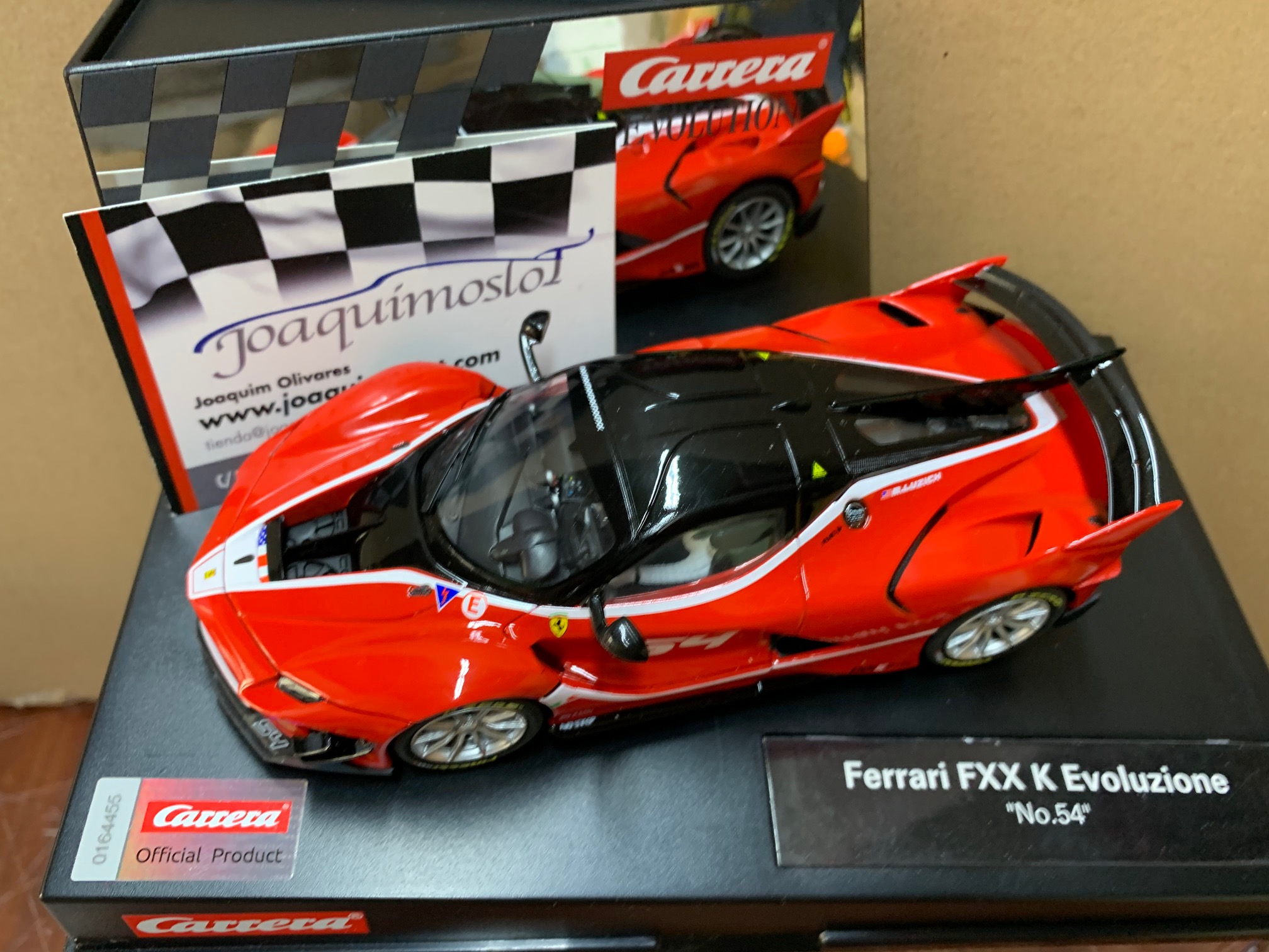 carrera evolution 27610 ferrari fxx k evoluzione no. 54