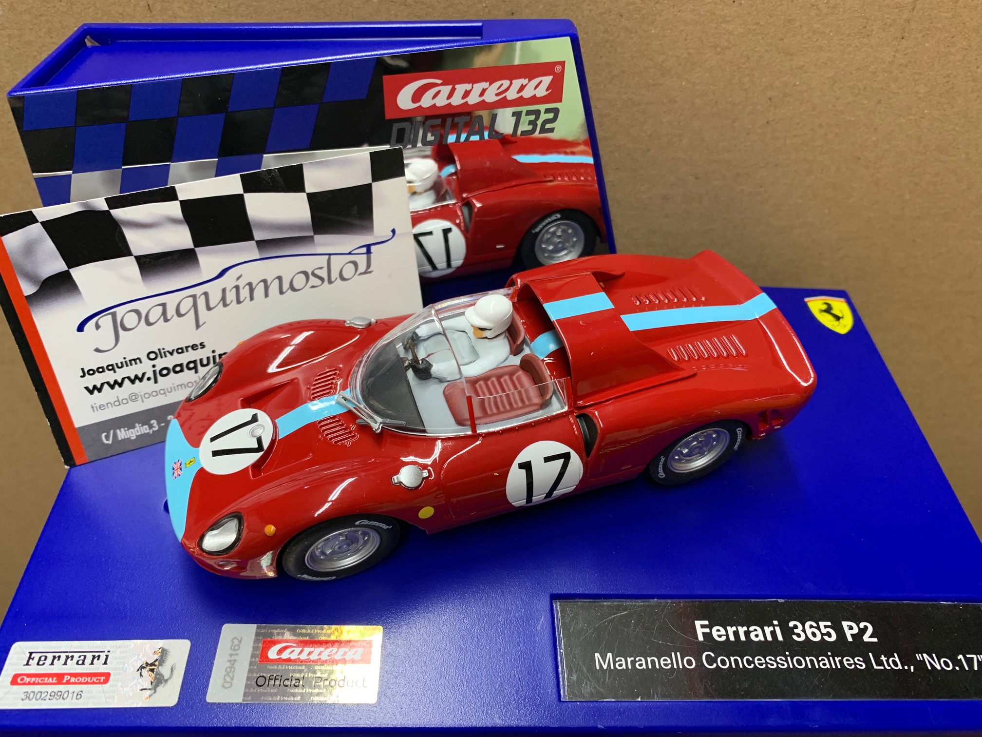 carrera digital 30834 ferrari 365 p2 no.17