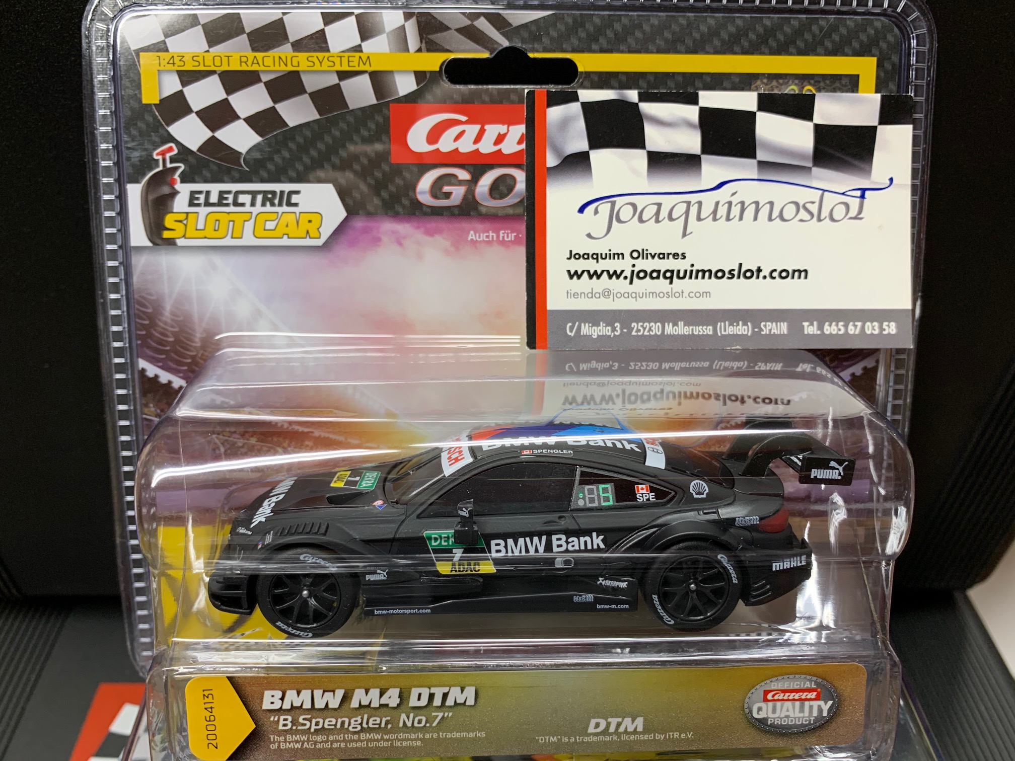 carrera go!!! 64131 bmw m4 dtm b. spengler no.7