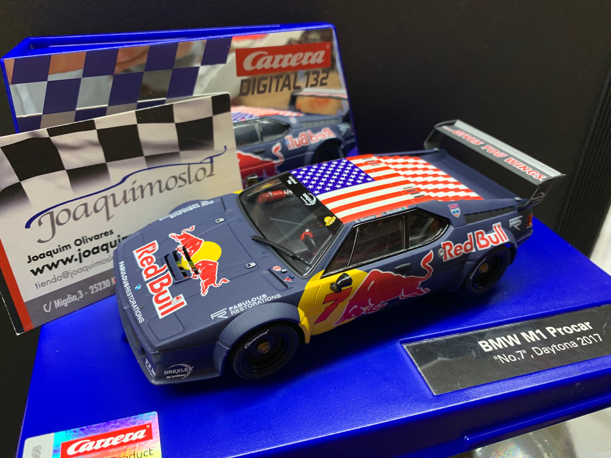 carrera digital 30885 bmw m1 procar nº7 daytona