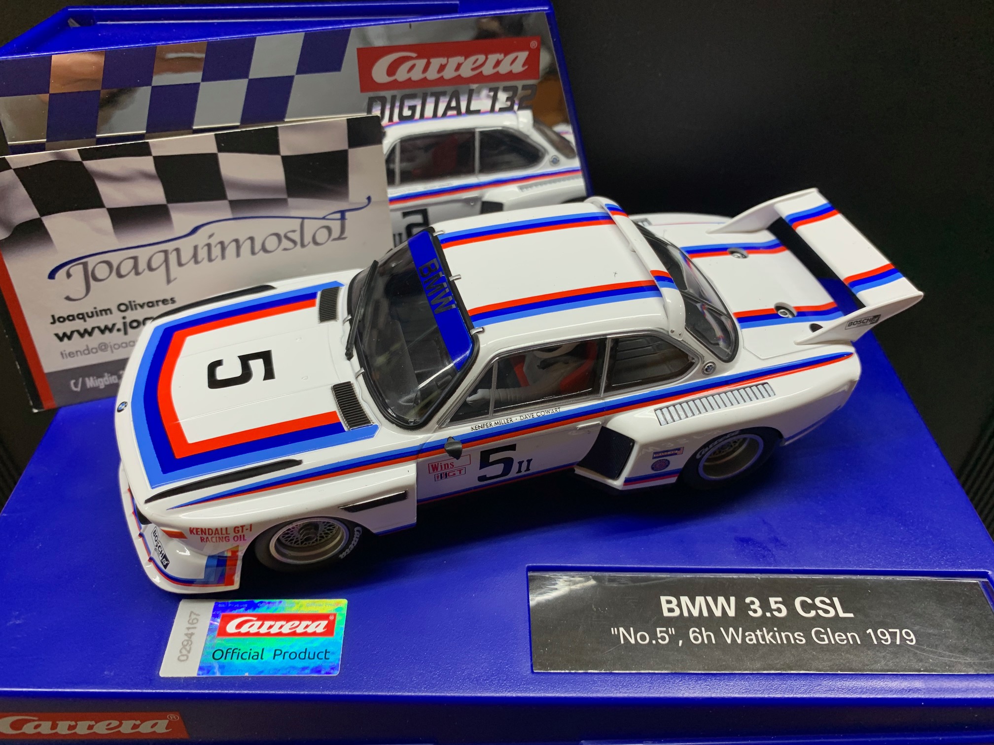 carrera digital 30896 bmw 3,5 csl "nº 5 1979