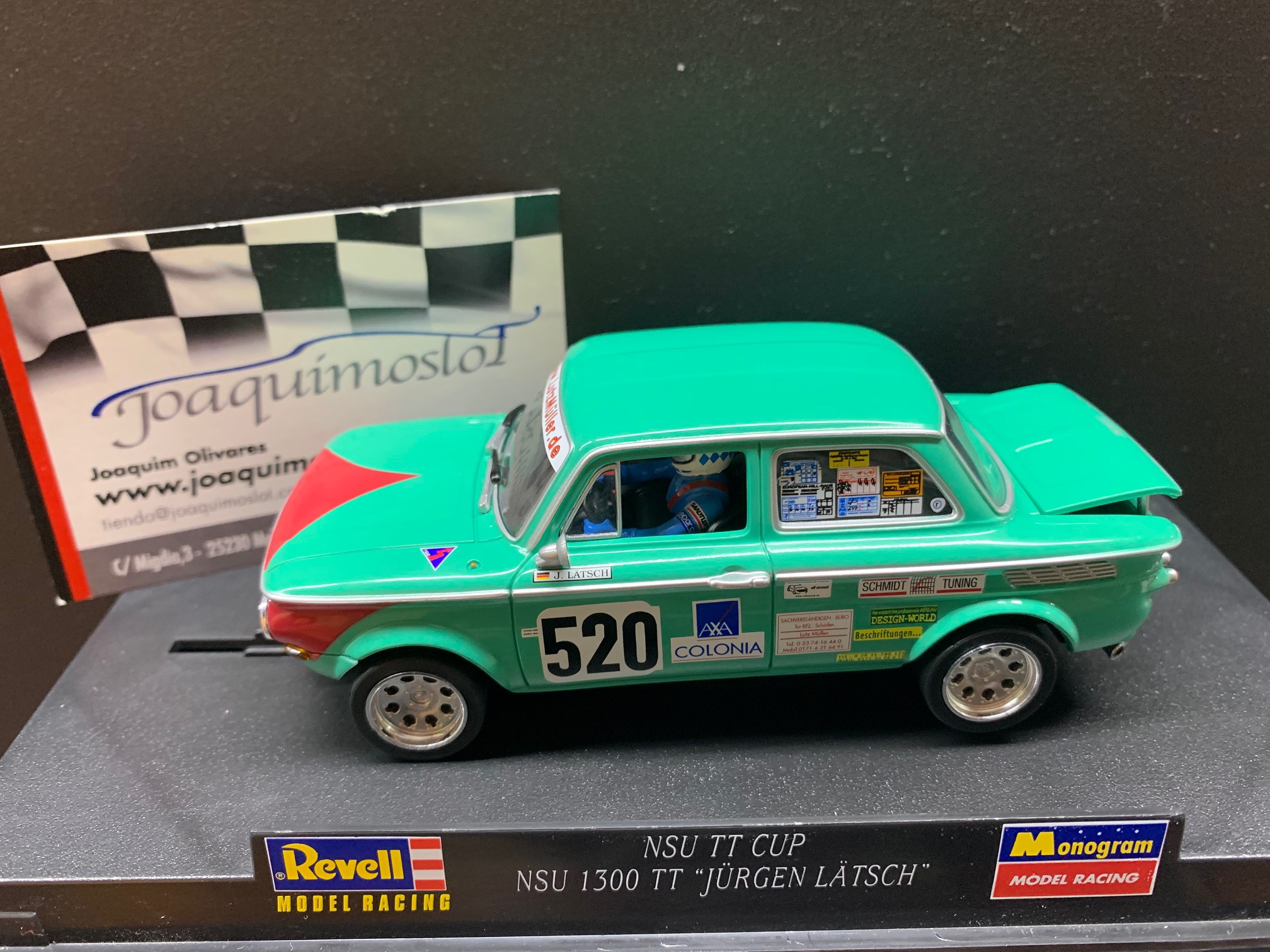 revell 08356 nsu tt taza #520 nsu 1300 tt jürgen lätsch