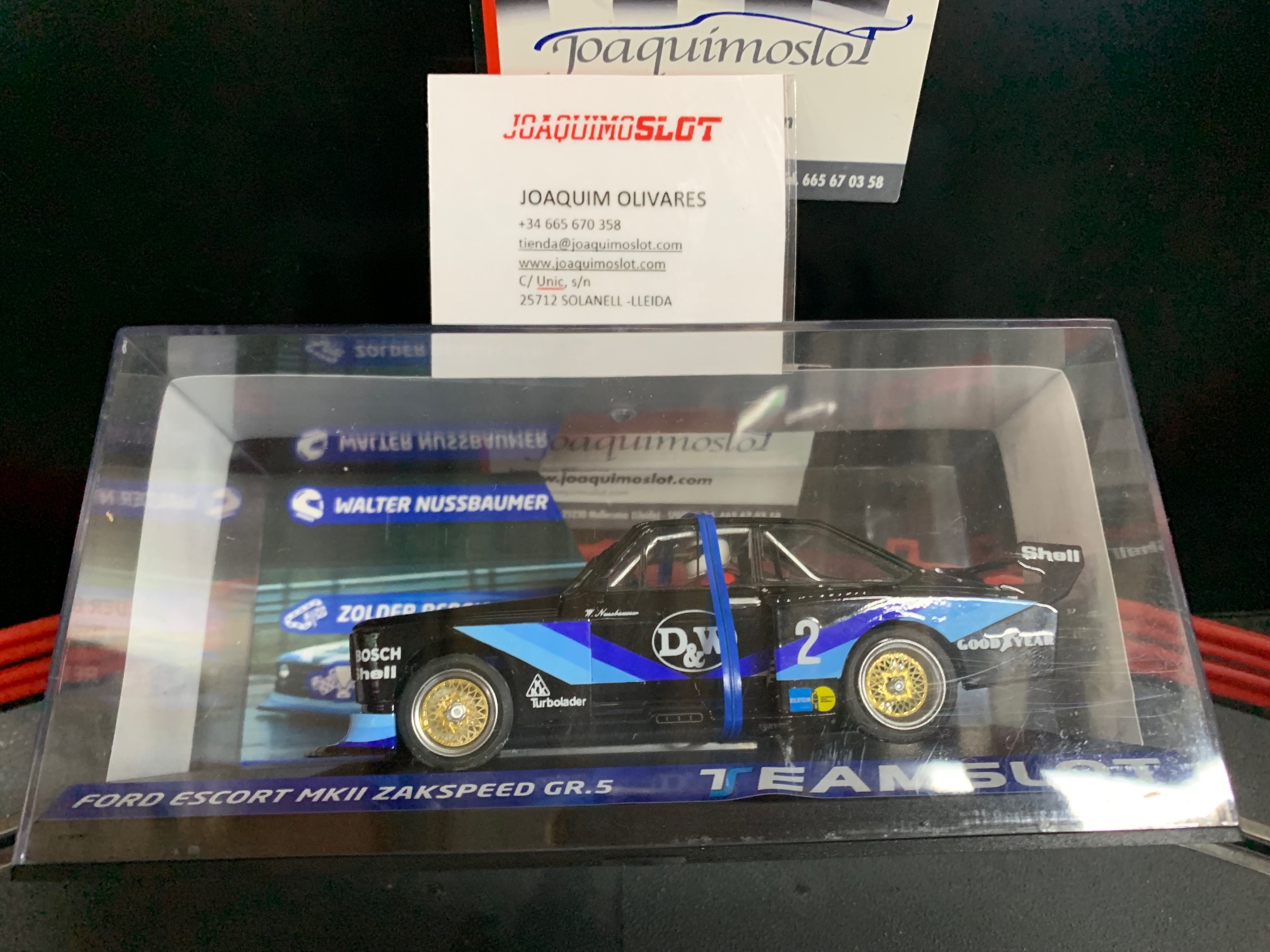 teamslot 13102 ford escort mkii zakspeed gr