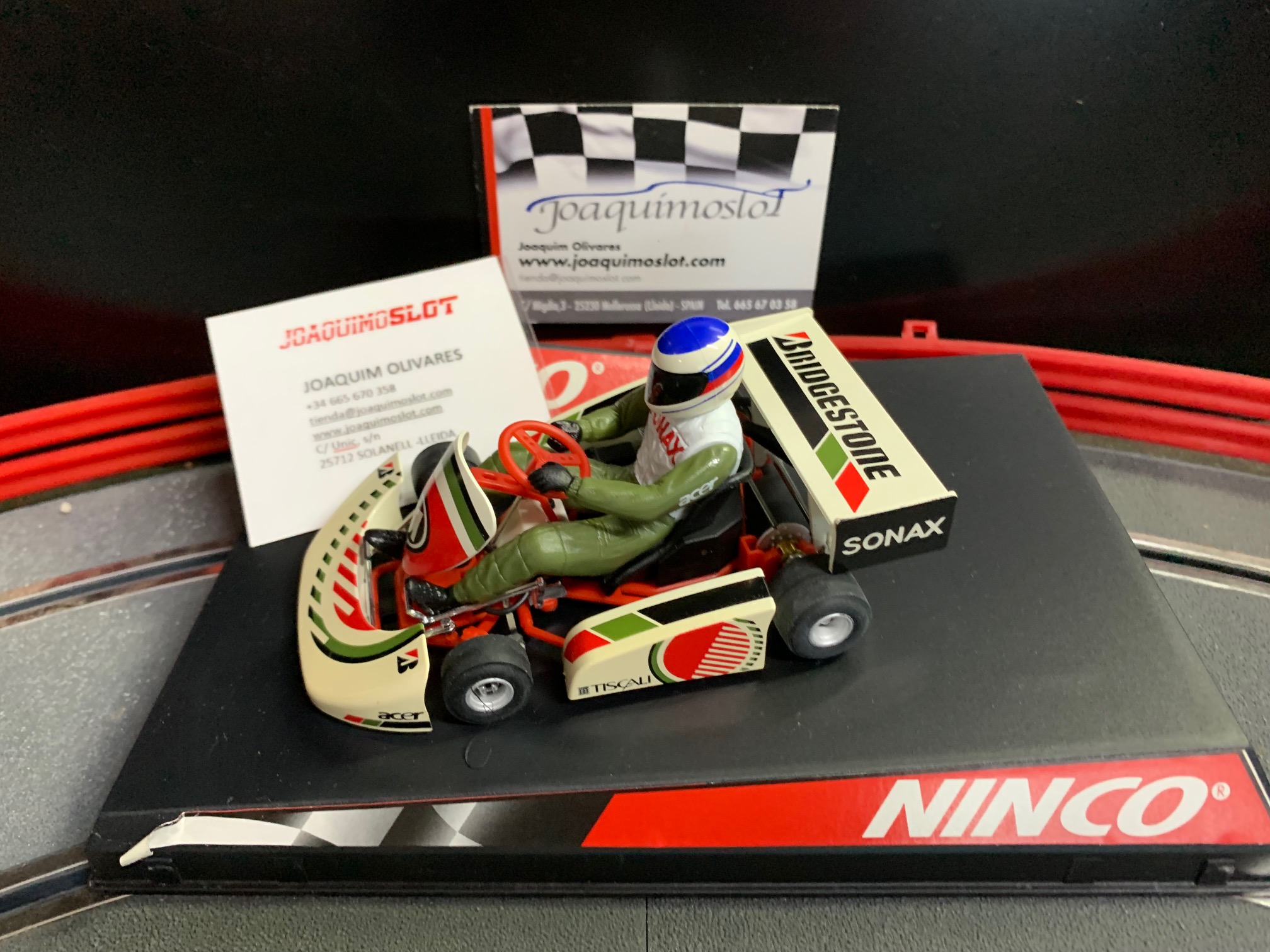 ninco 50286 kart bridgestone