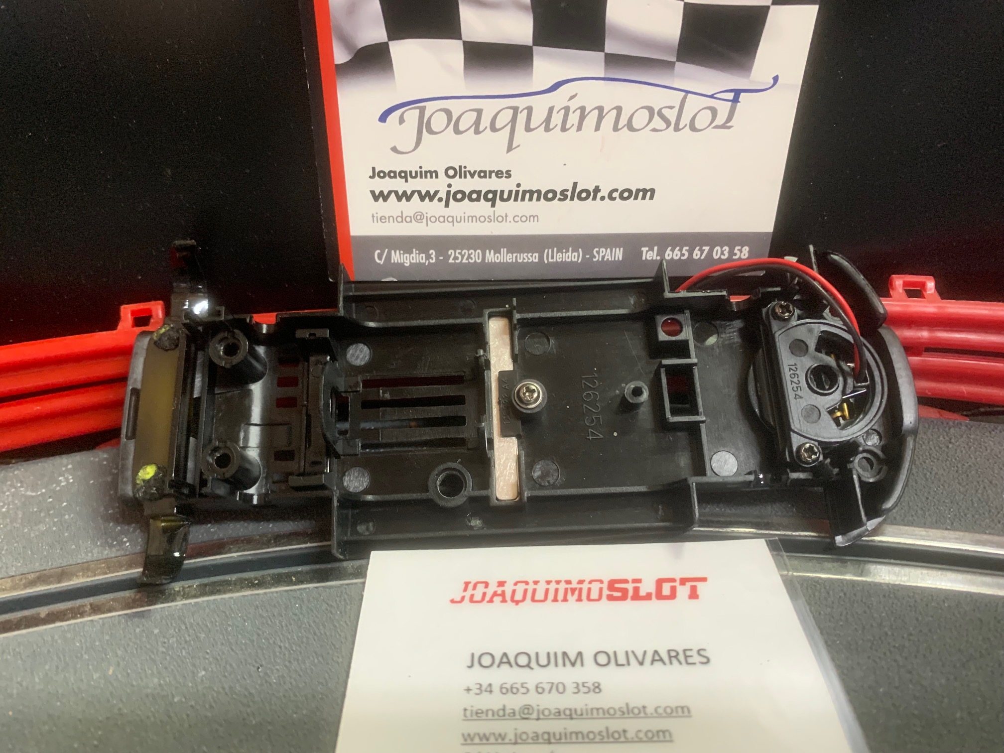 carrera evolution chasis porsche spyder