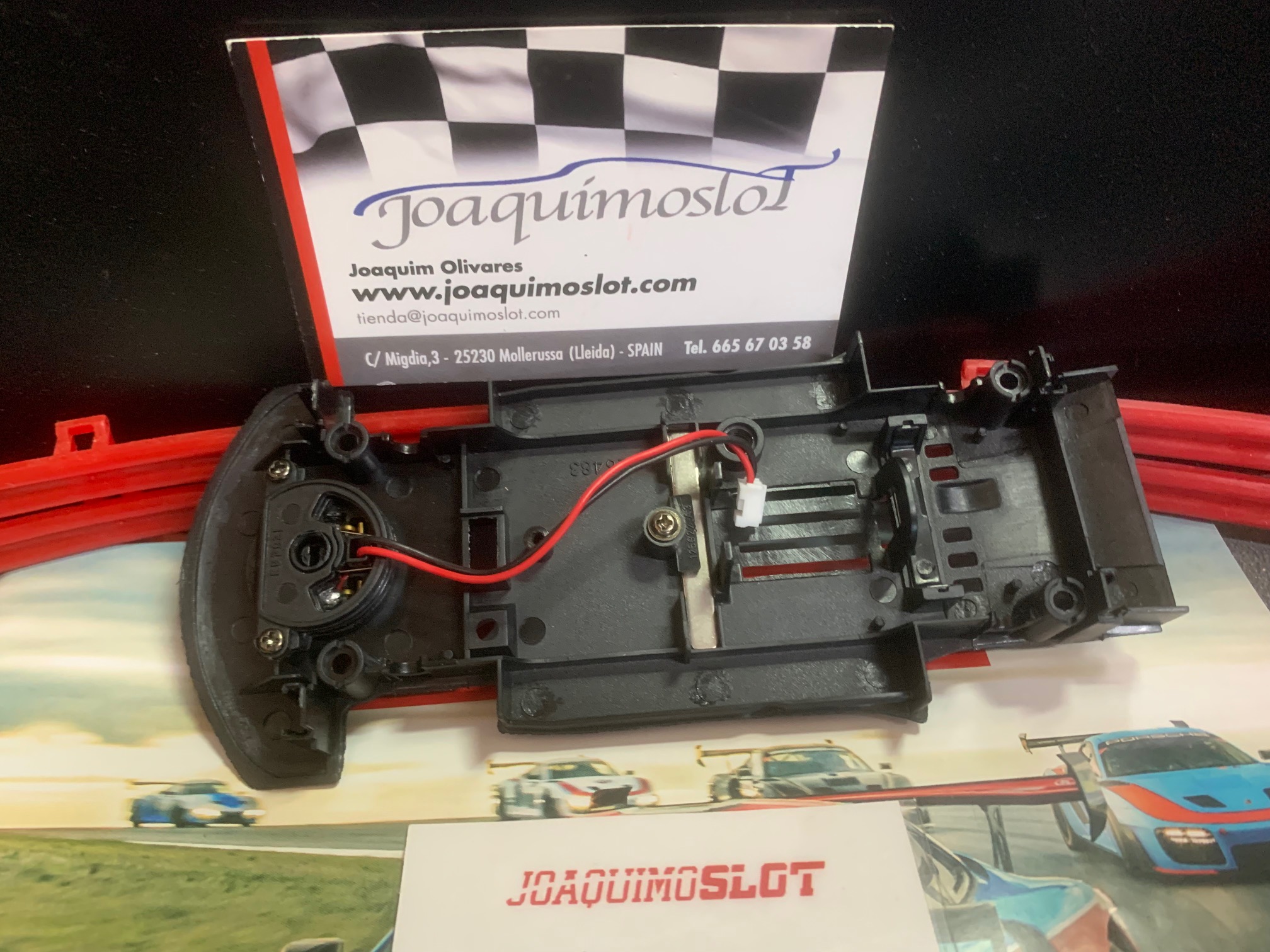 carrera evolution chasis mclaren 720s