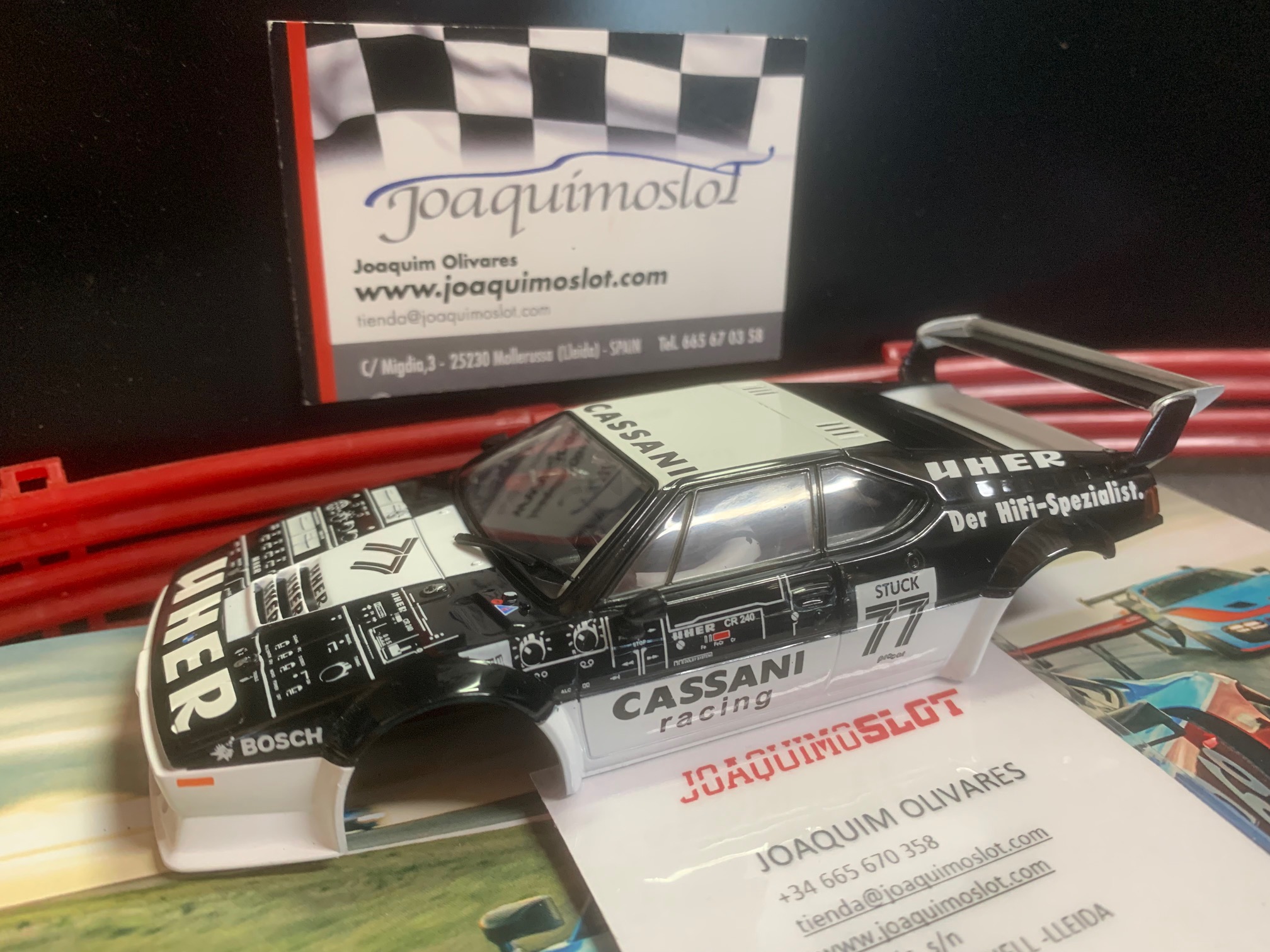 carrera evolution bmw m1 carcasa