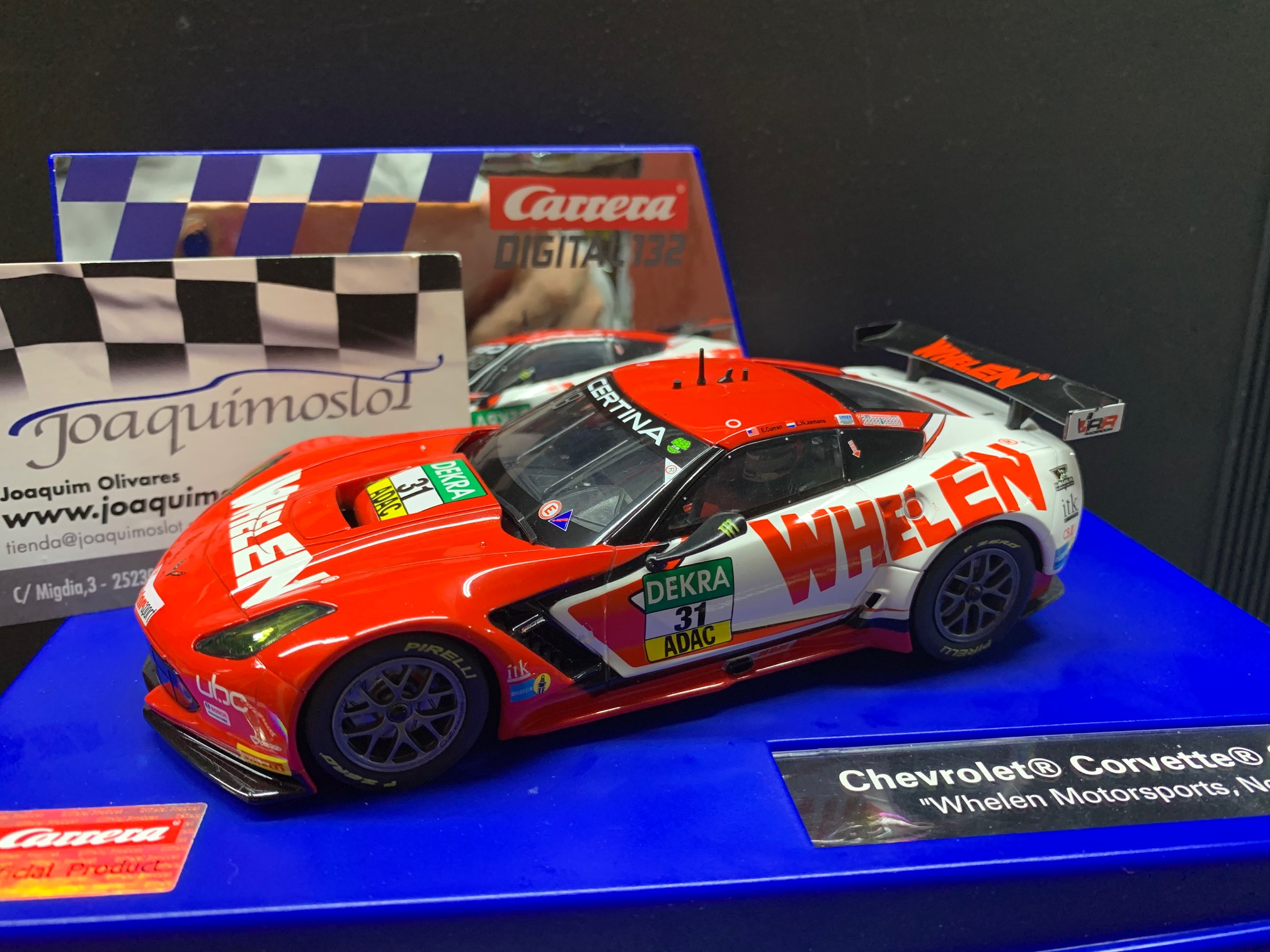 carrera digital 30787 corvette c7.r whelen motorsports #31