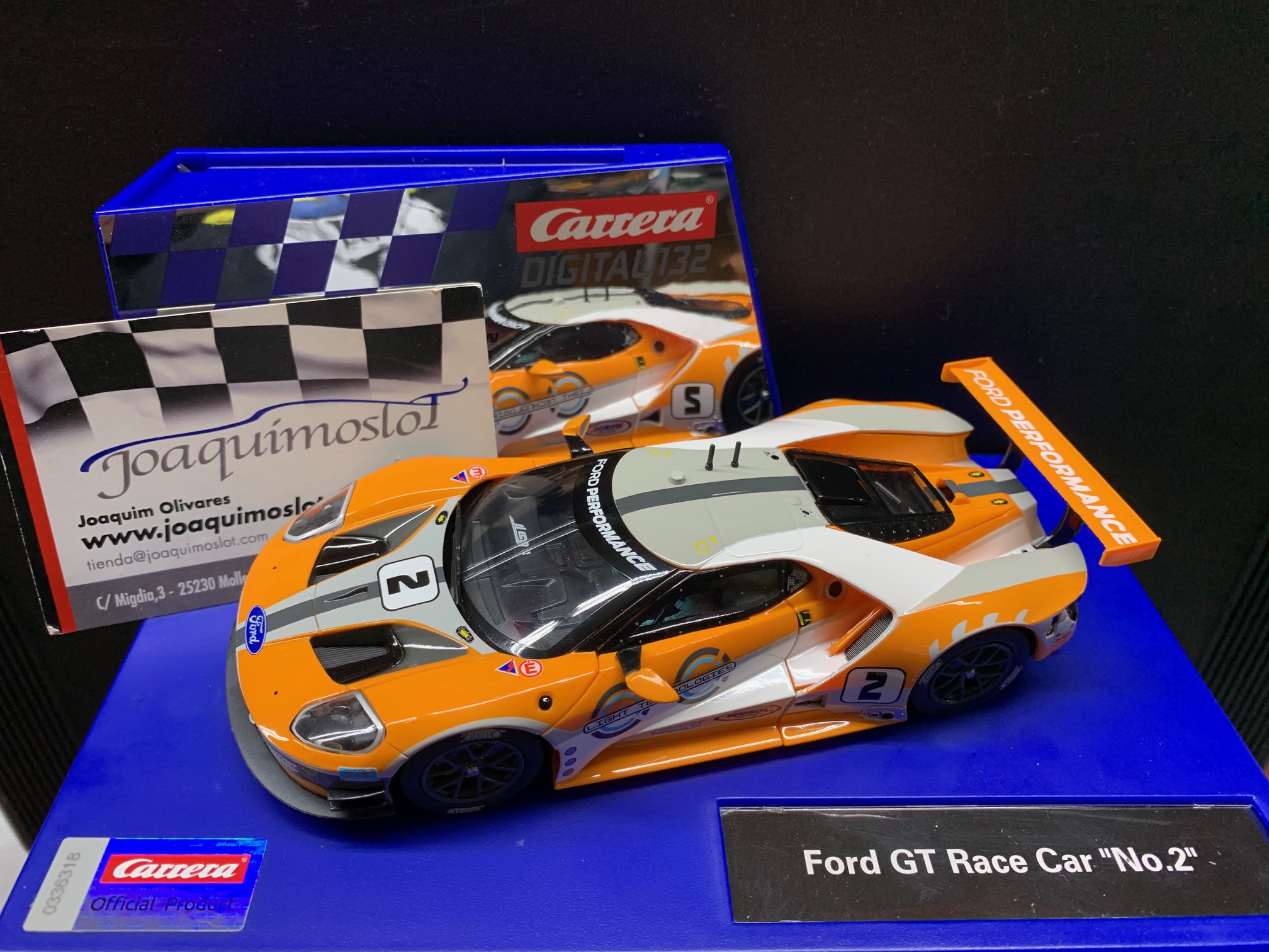 carrera digital 30786 ford gt race car no.02