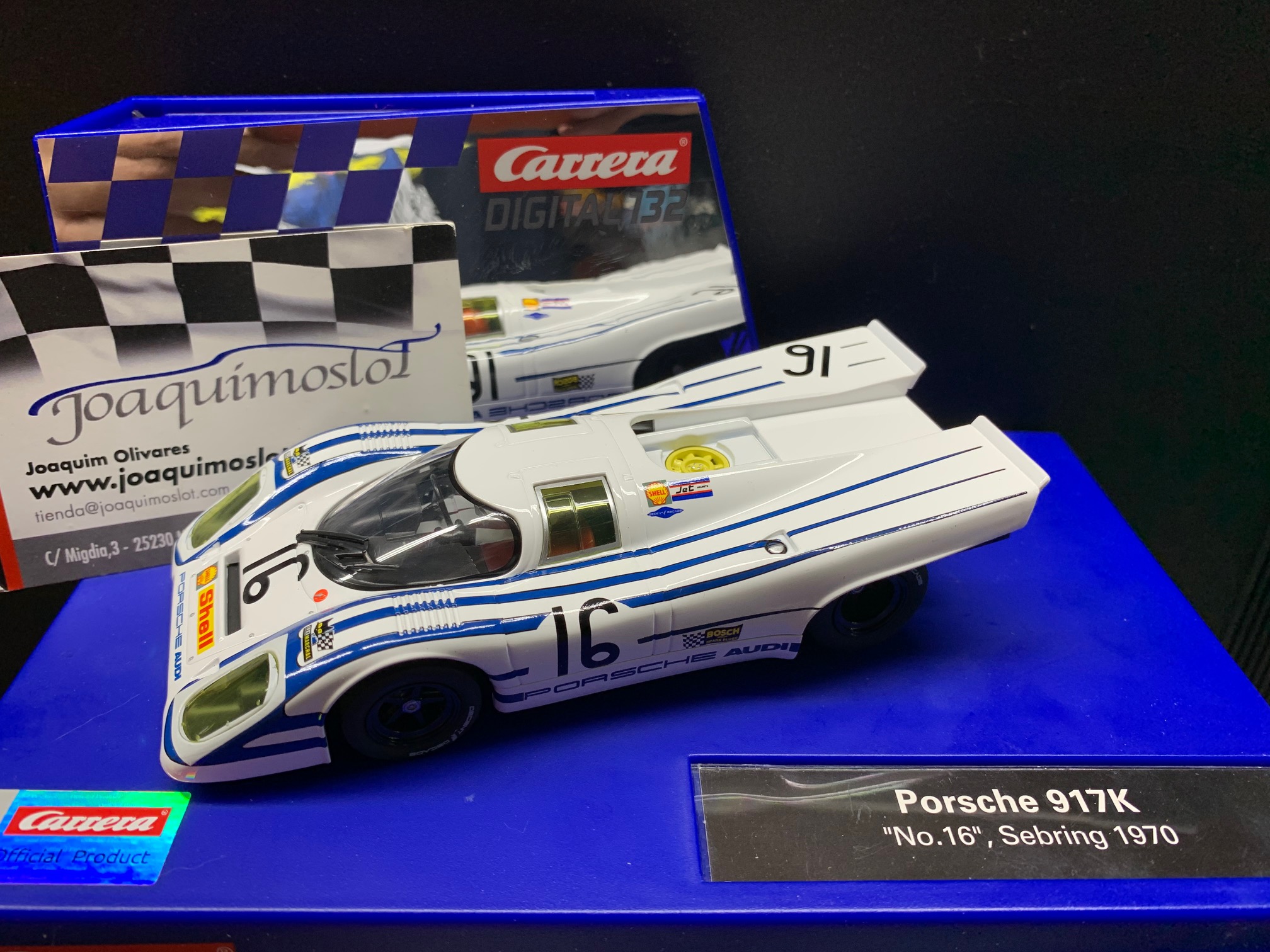 carrera digital 30760 porsche 917k sebring 1970 no.16