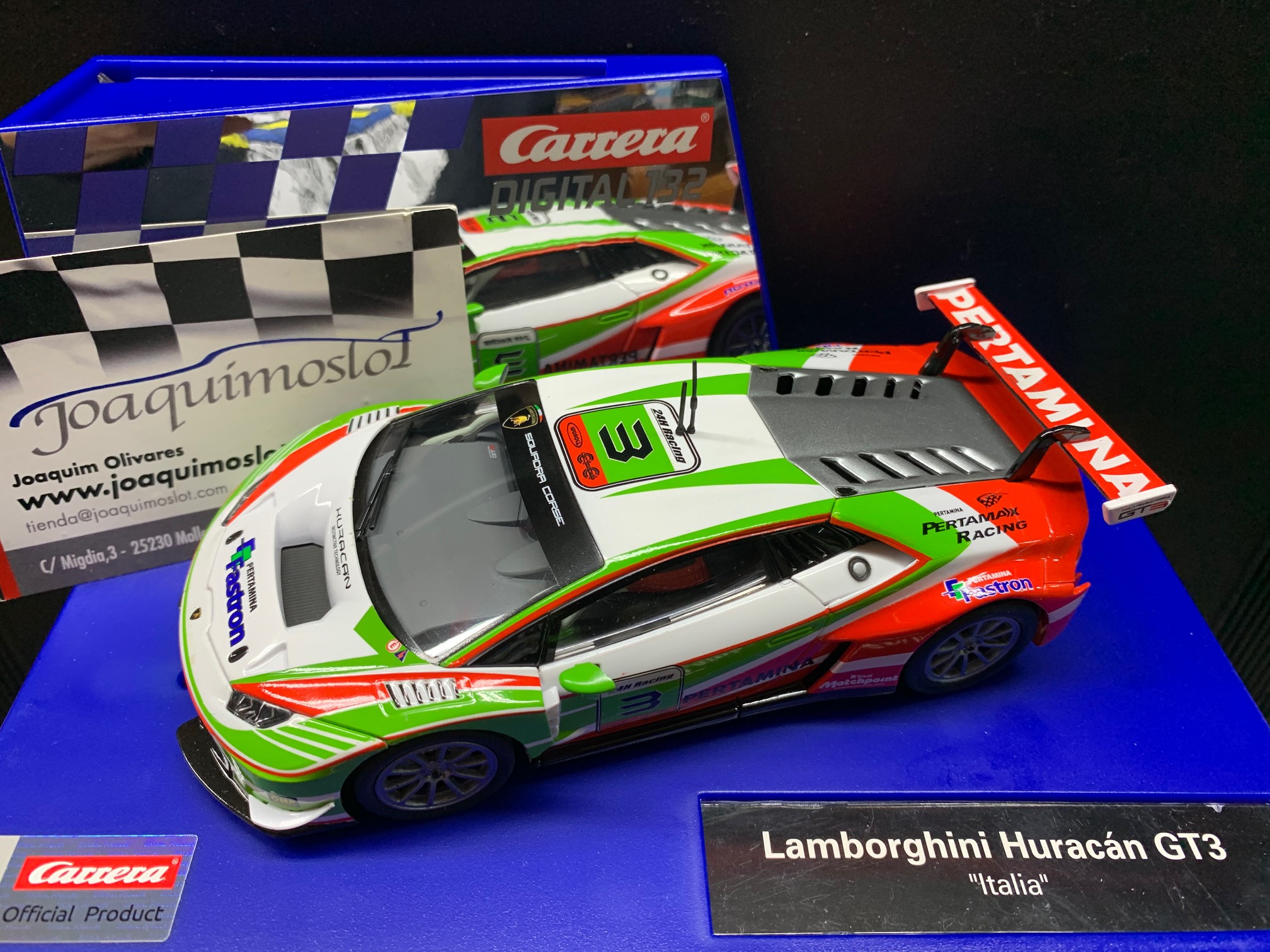 carrera digital 30781 lamborghini huracán gt3 italia nº3