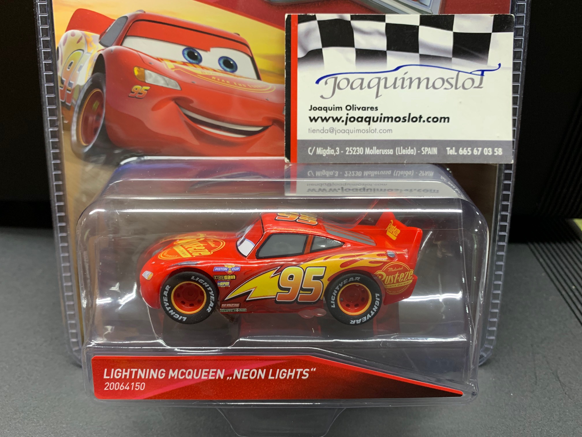 carrera go!!! 64150 disney/pixar cars ligtning mc queen- neon