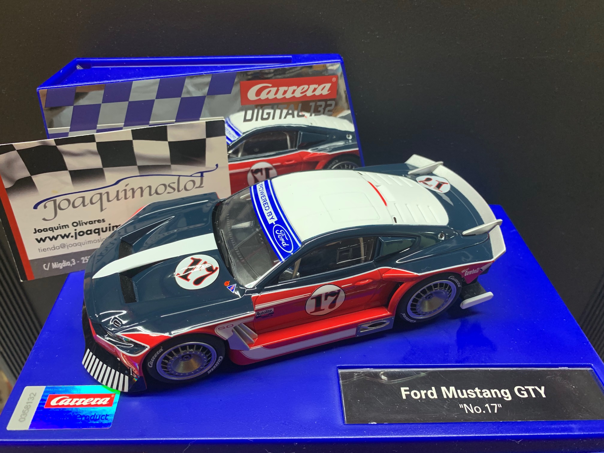 carrera digital 30939 ford mustang gty nº17