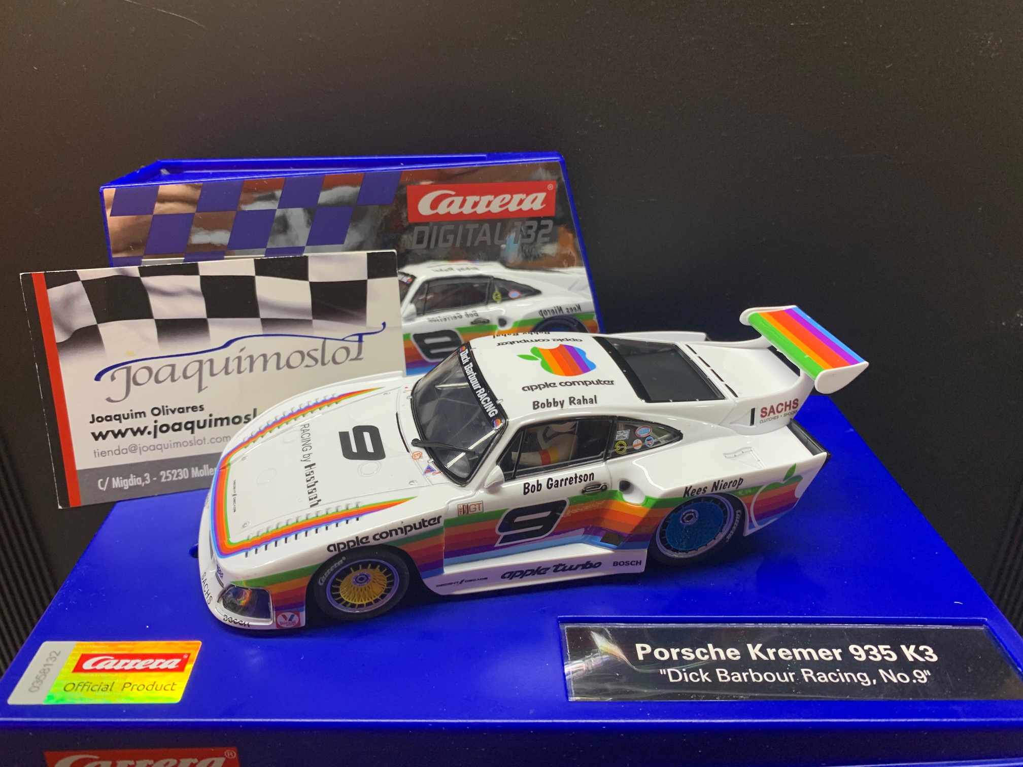 carrera digital 30928 porsche 935 kremer k3 nº9 sebring
