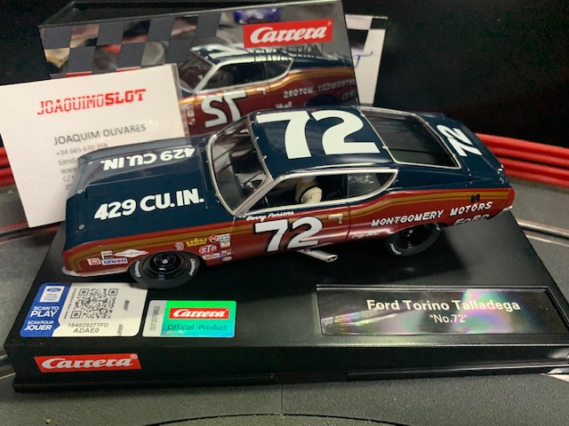 carrera evolution 27727 ford torino talladega "no.72"
