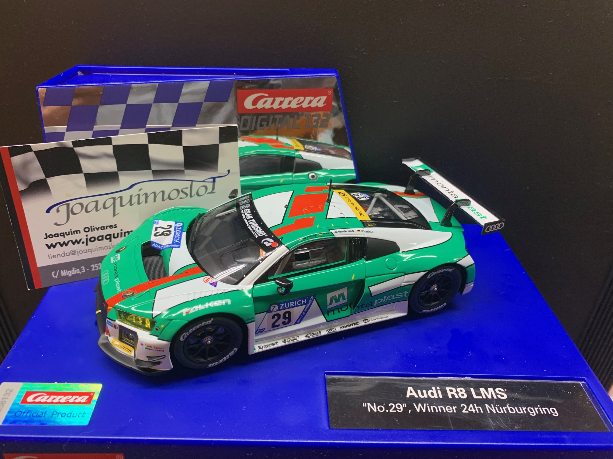 carrera digital 30911 audi r8 lms winner 24h nürburgring