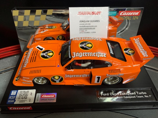 carrera digital 124 23936 ford capri zakspeed turbo "jägermeiste