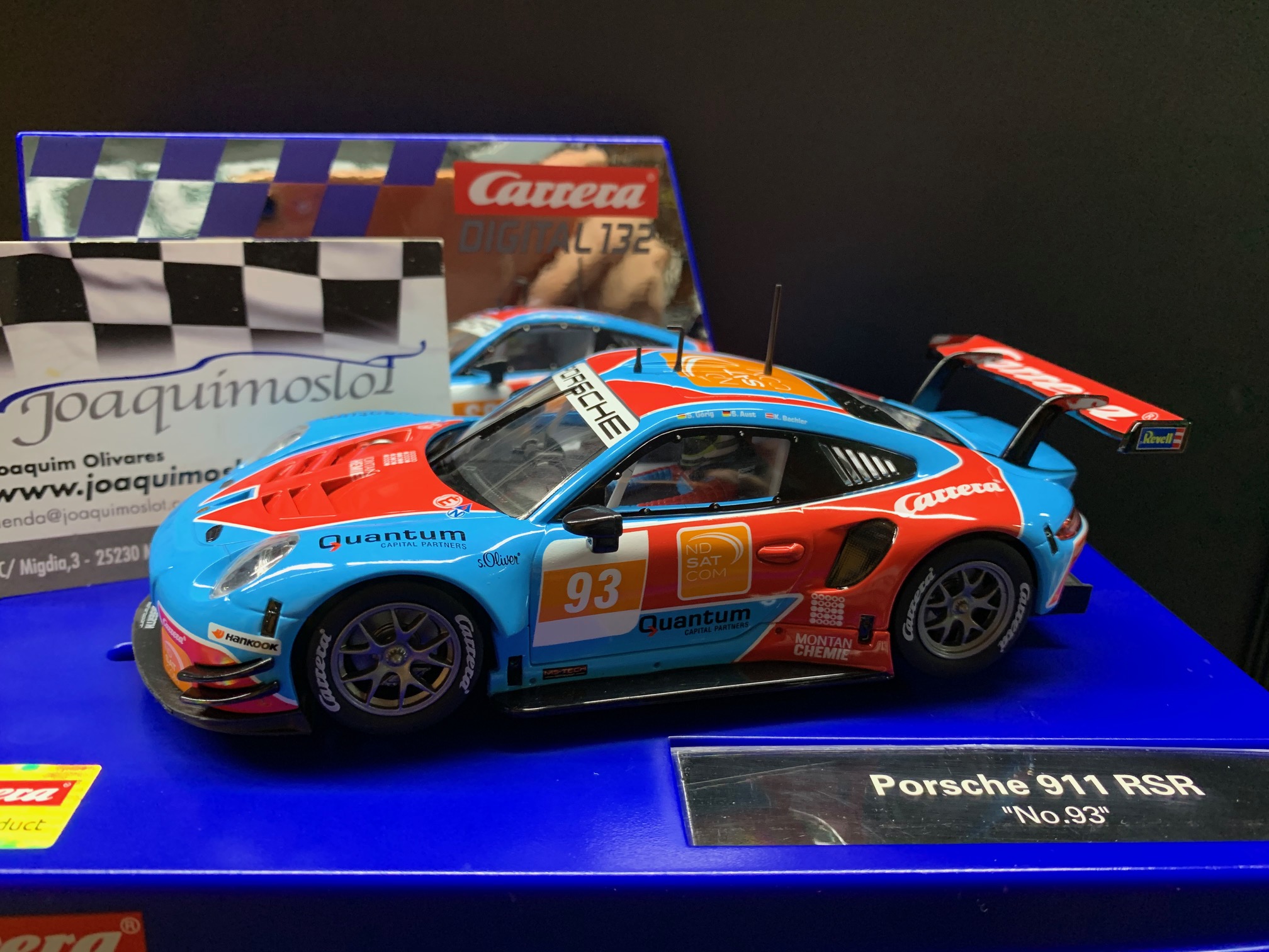 carrera digital 30950 porsche 911 rsr nº93
