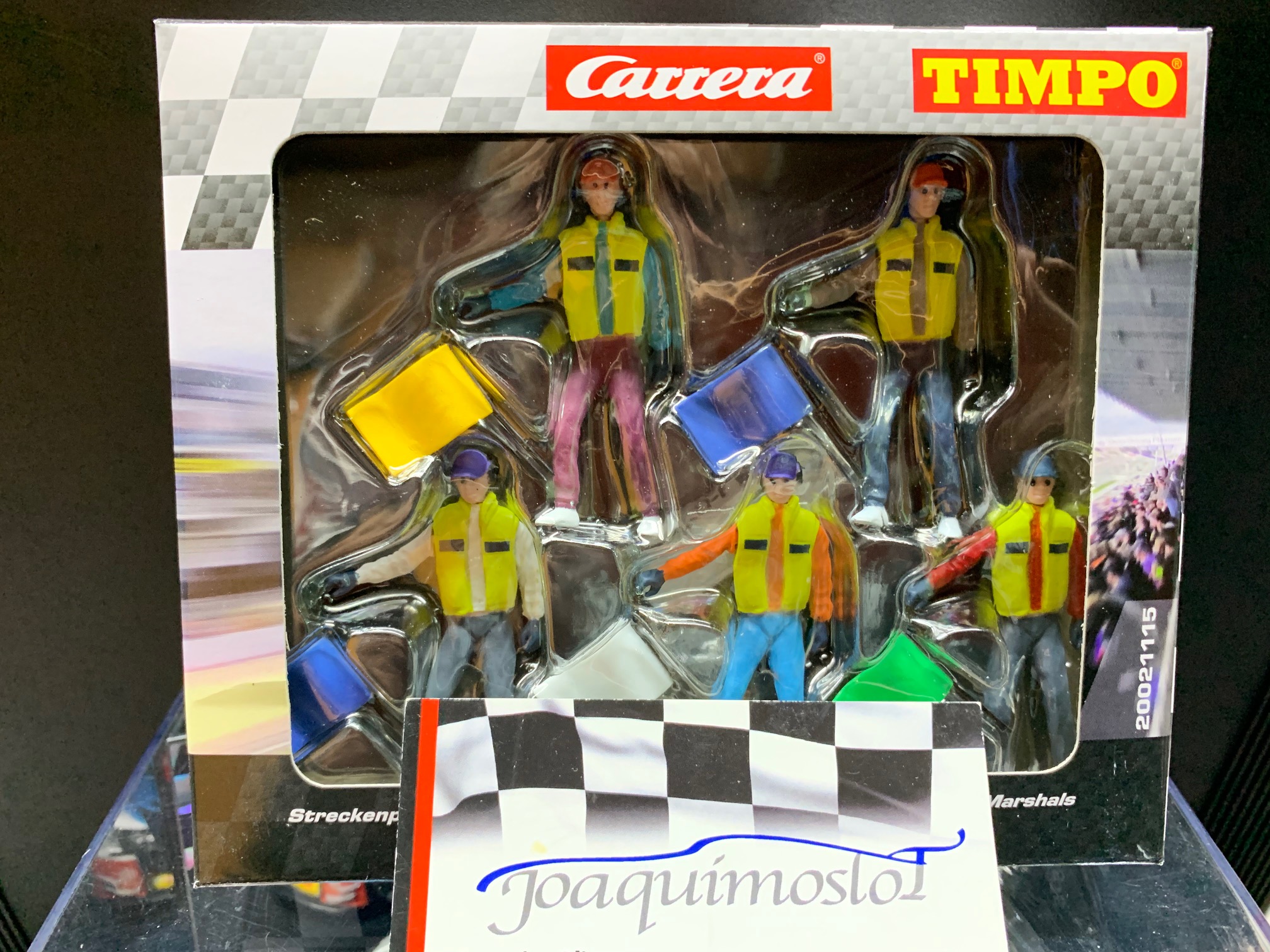 carrera 21115 set de 5 figuras, marshall