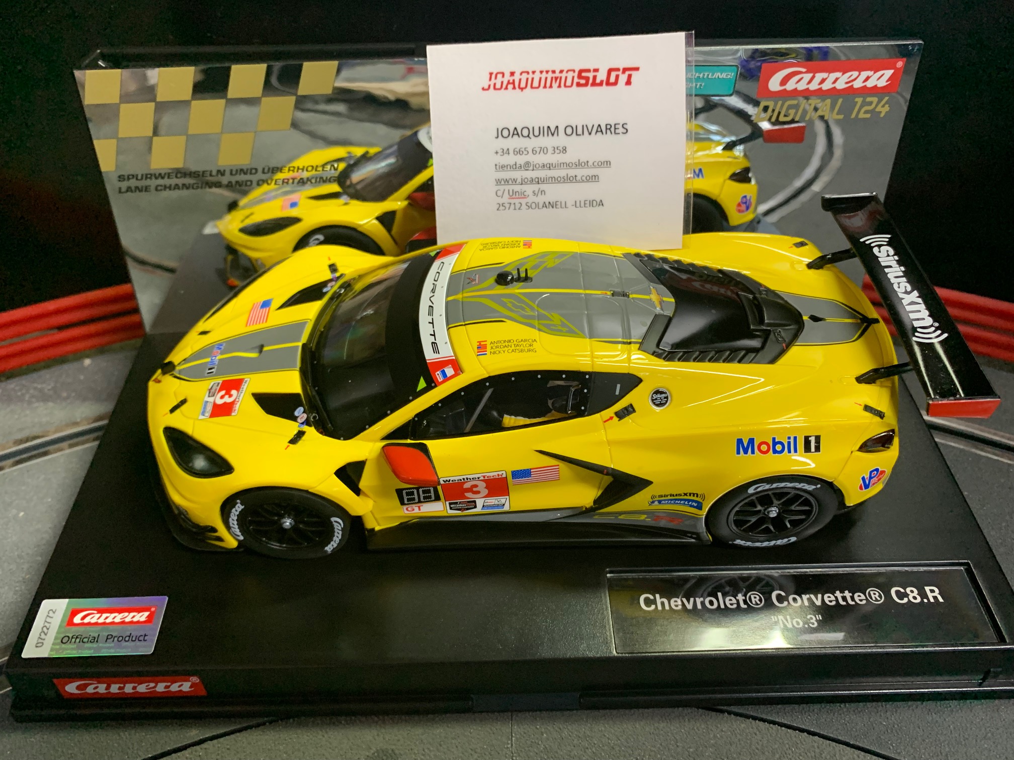 carrera digital 124 23911 chevrolet corvette c8.r #3
