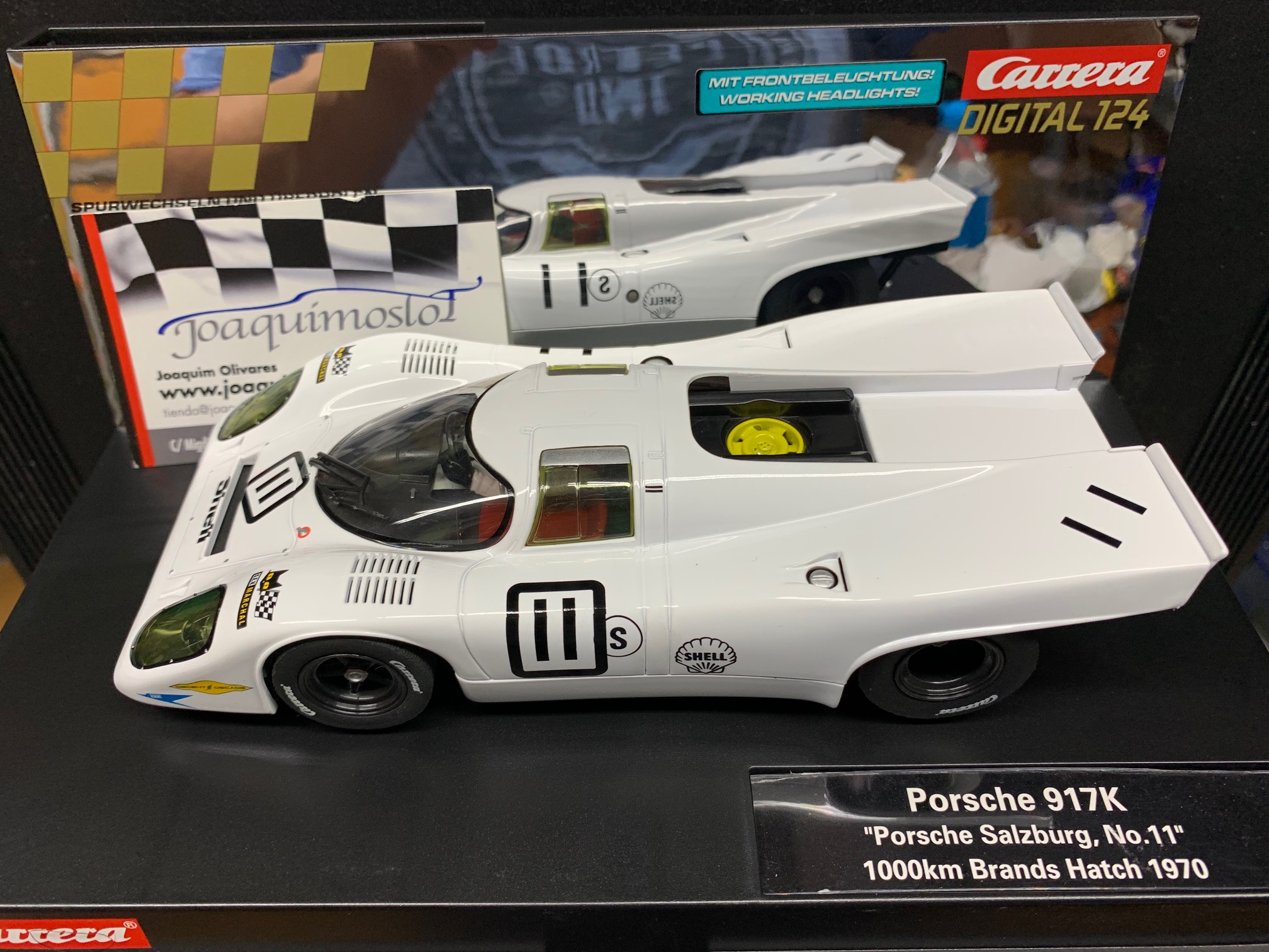 carrera digital 124 23873 porsche 917k "porsche salzburg, no.11