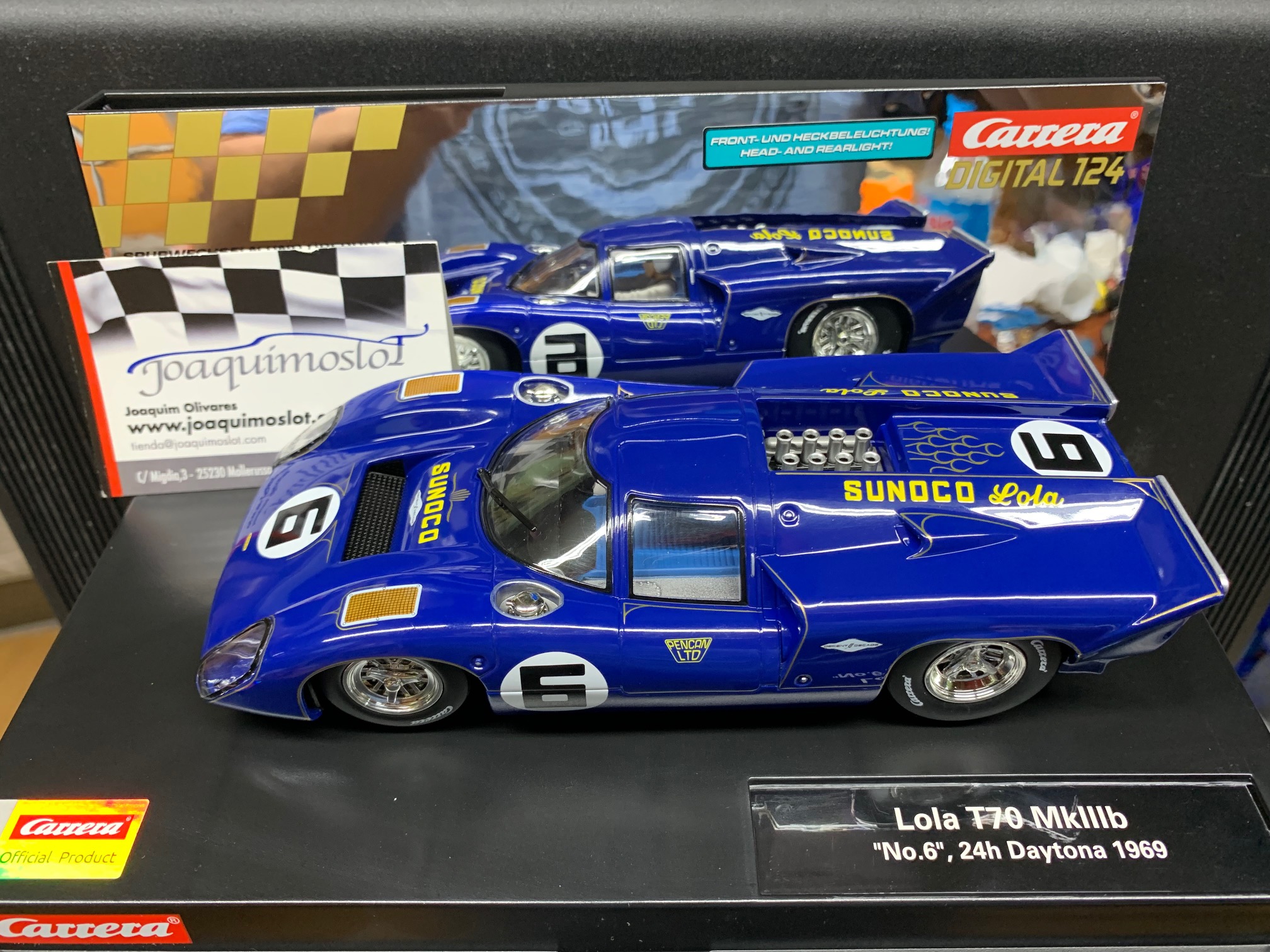 carrera digital 124 23898 lola t70 mkiiib "no.6", 24h daytona 19