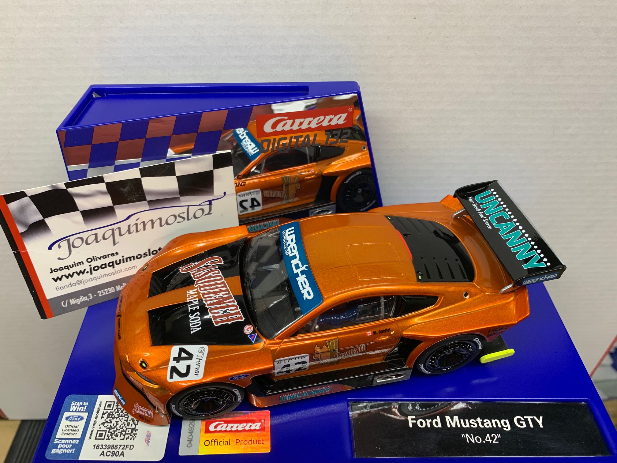 carrera digital 30976 ford mustang gty nº42