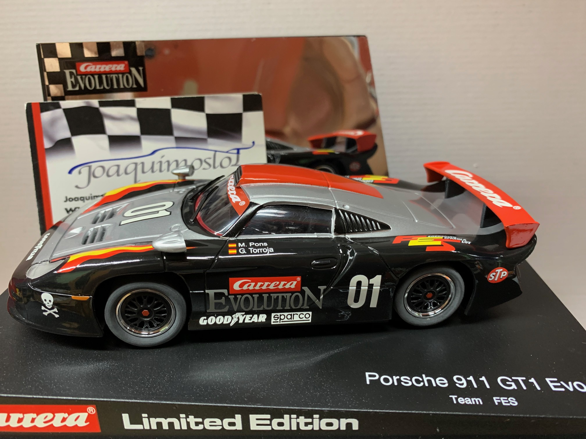 carrera evolution 25406 porsche gt1 evo limited edition