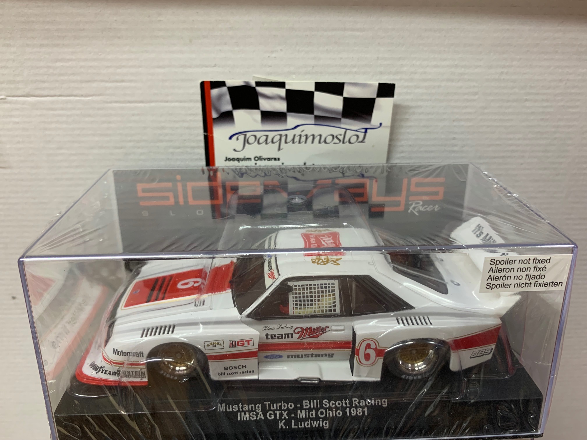 sideways sw46 mustang turbo - bill scoot racing - imsa gtx