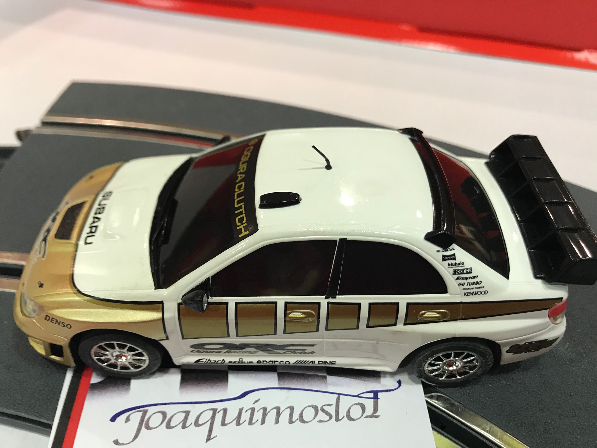 ninco 50388 subaru 2006 tuning " blanco/oro "