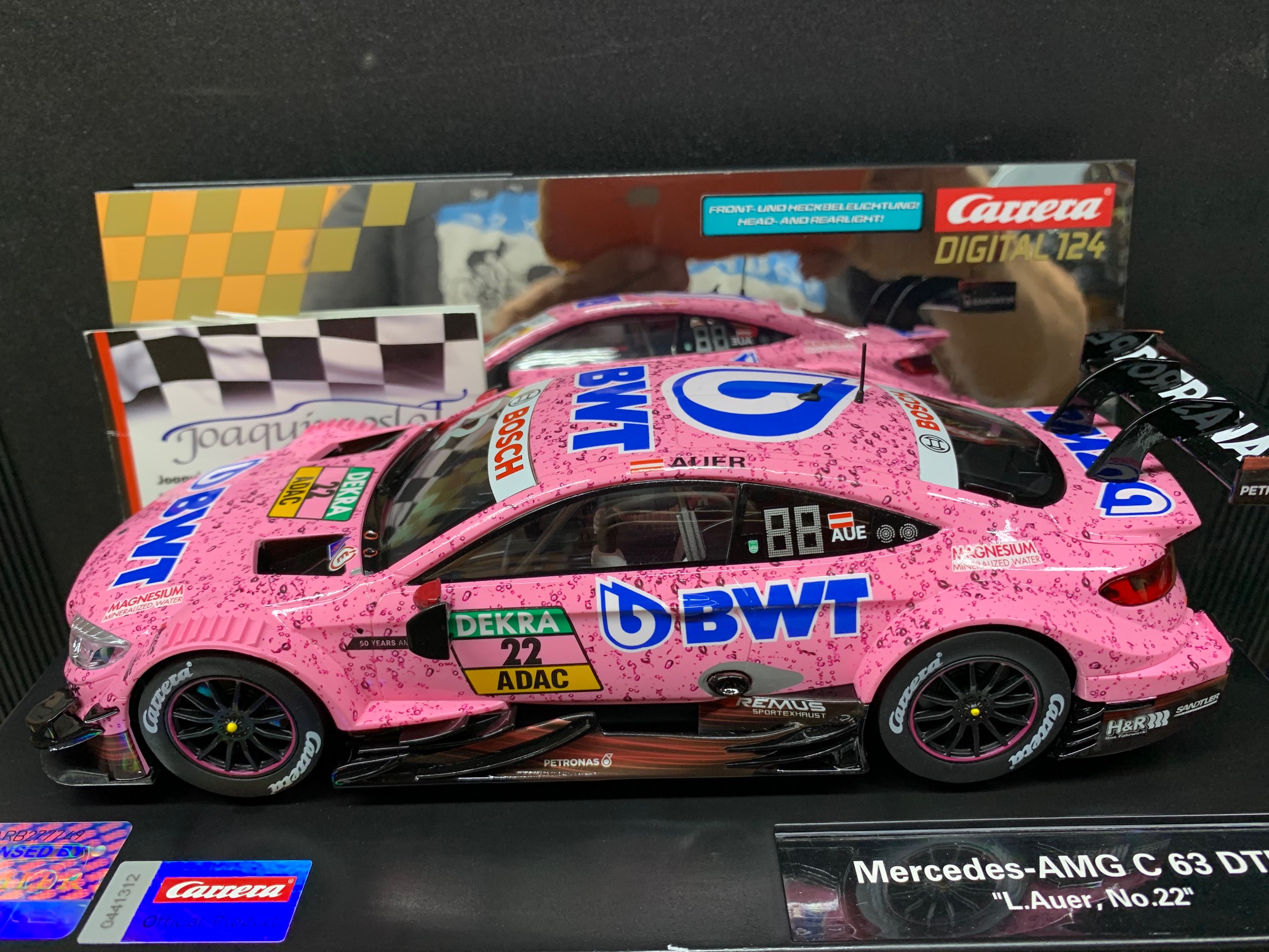 carrera digital 124 23918 mercedes-amg c 63 dtm l.auer