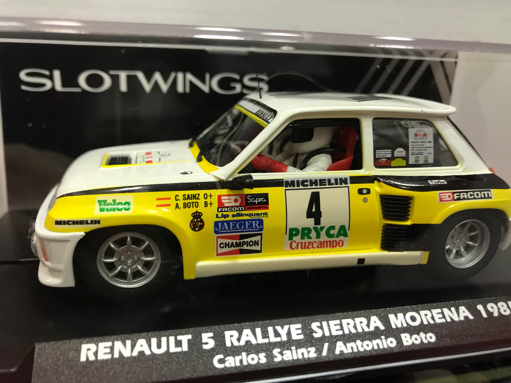 slotwings renault 5 rallye sierra morena 1985