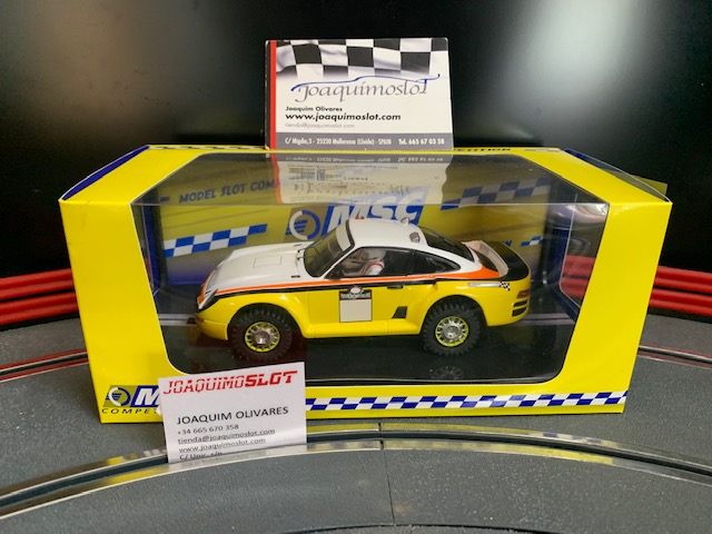 msc hsr-2212 porsche 959 raid chasis 3dp material calibrado