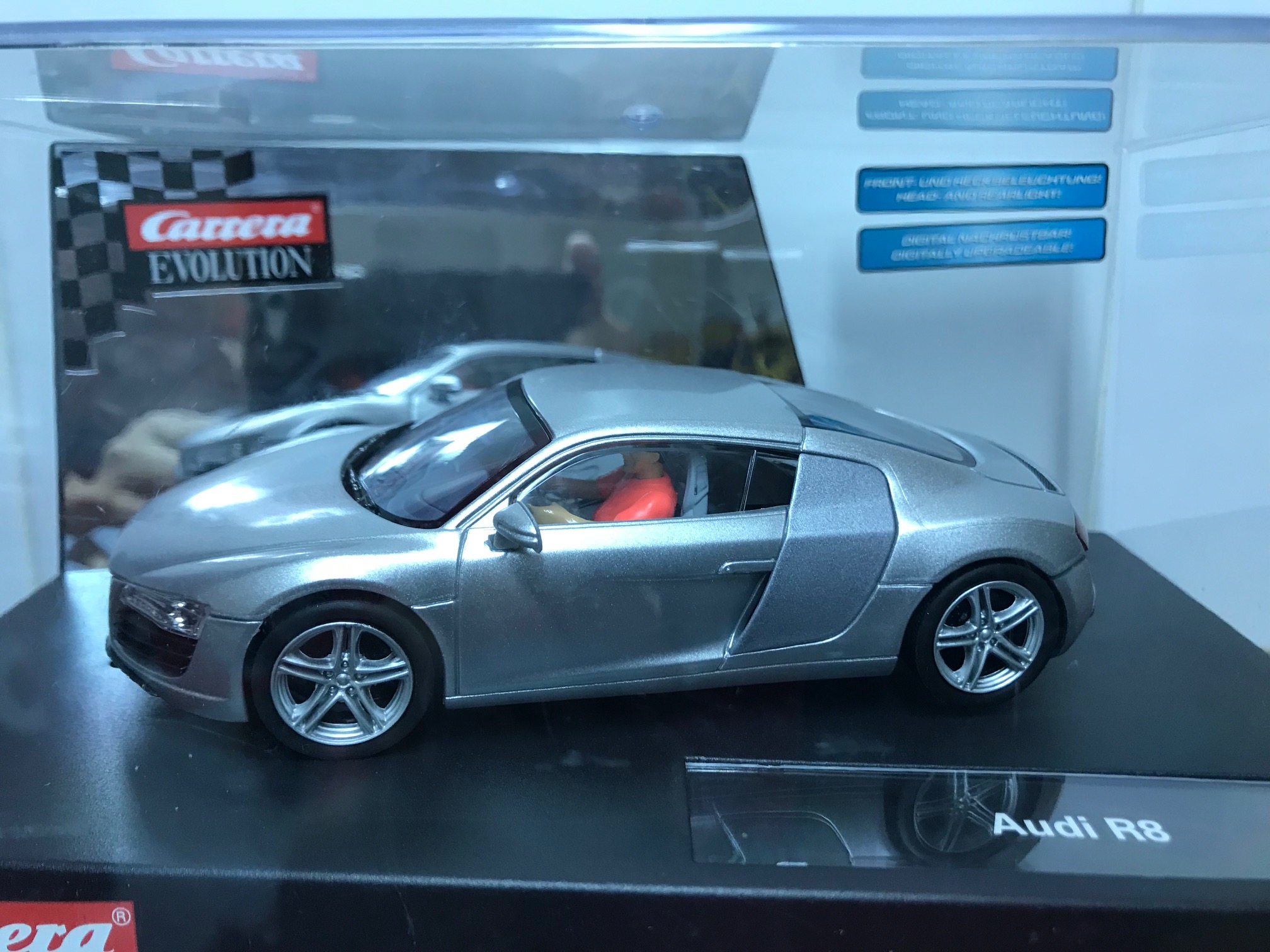 carrera evolution 27240 audi gris r8