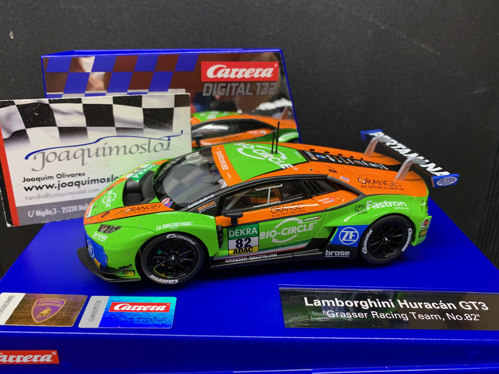 carrera digital 30969 lamborghini huracán gt3 "grasser racing