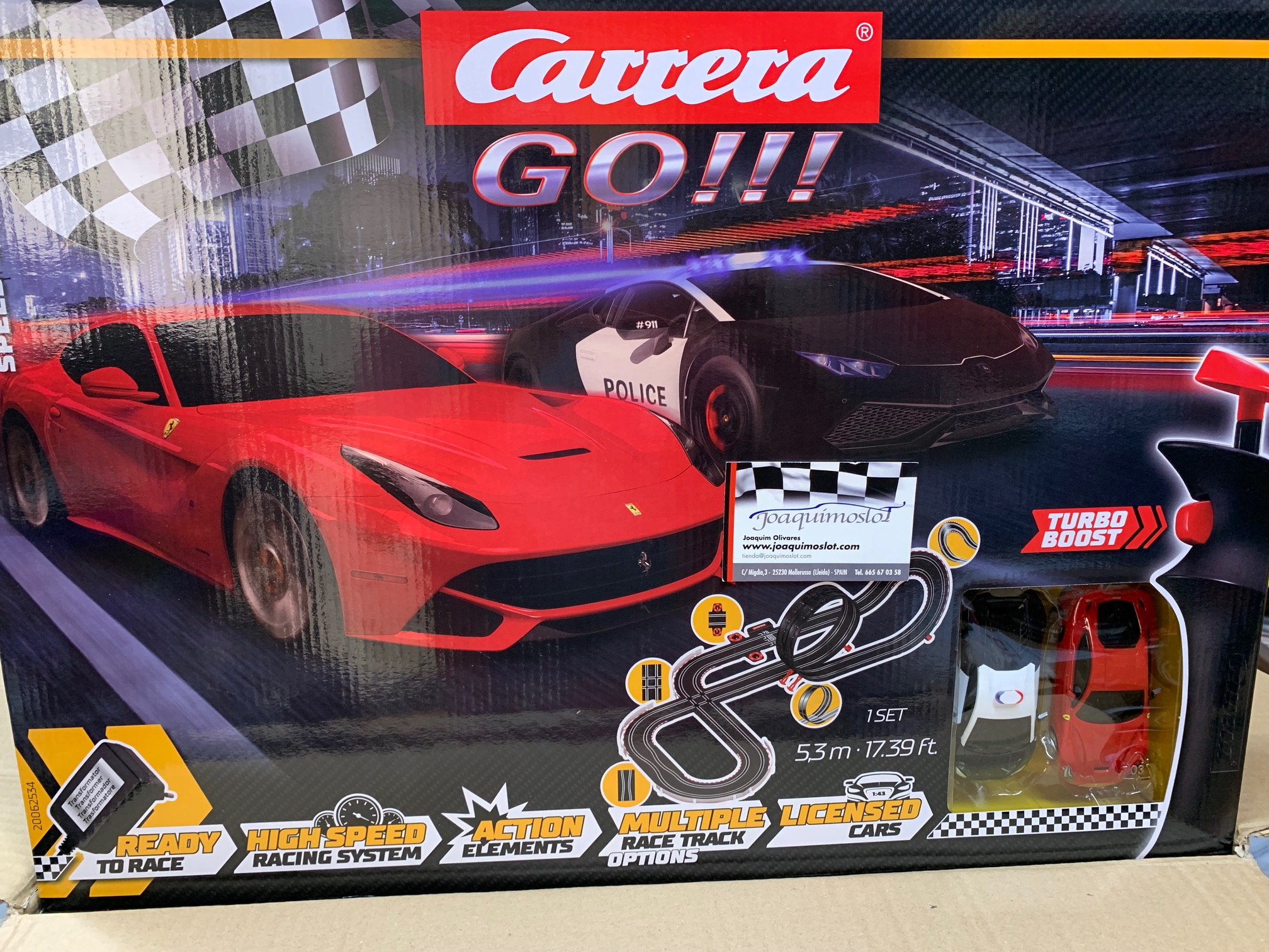 carrera go!!! 62534 speed 'n chase set