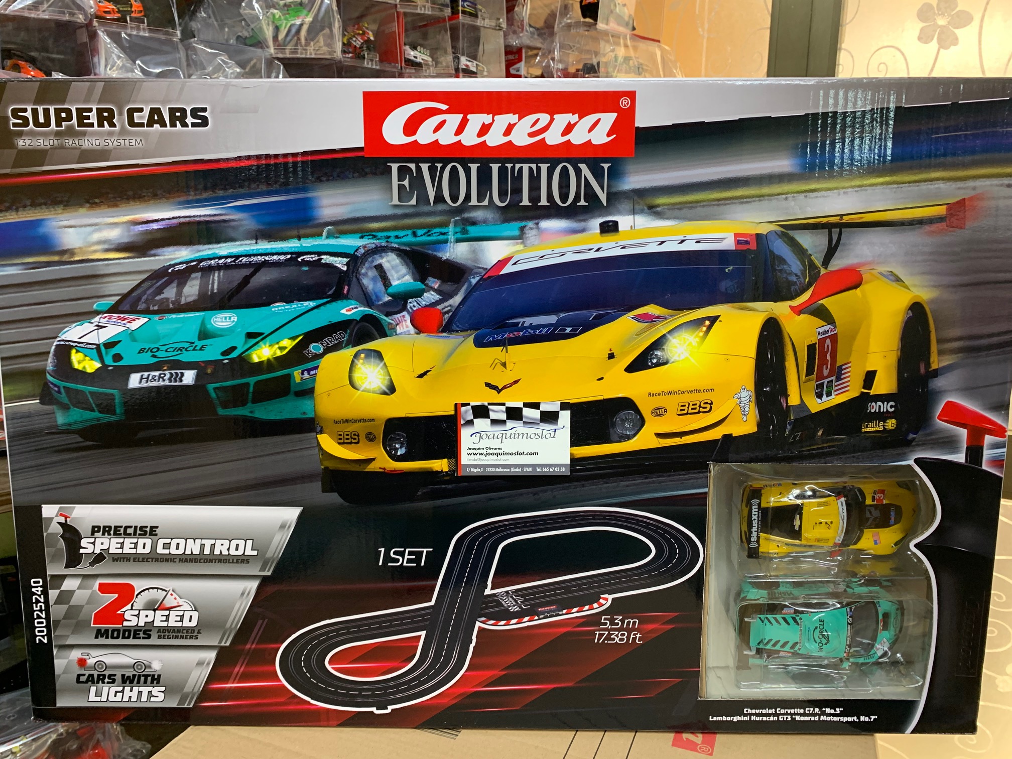 carrera evolution 25240 circuito super cars