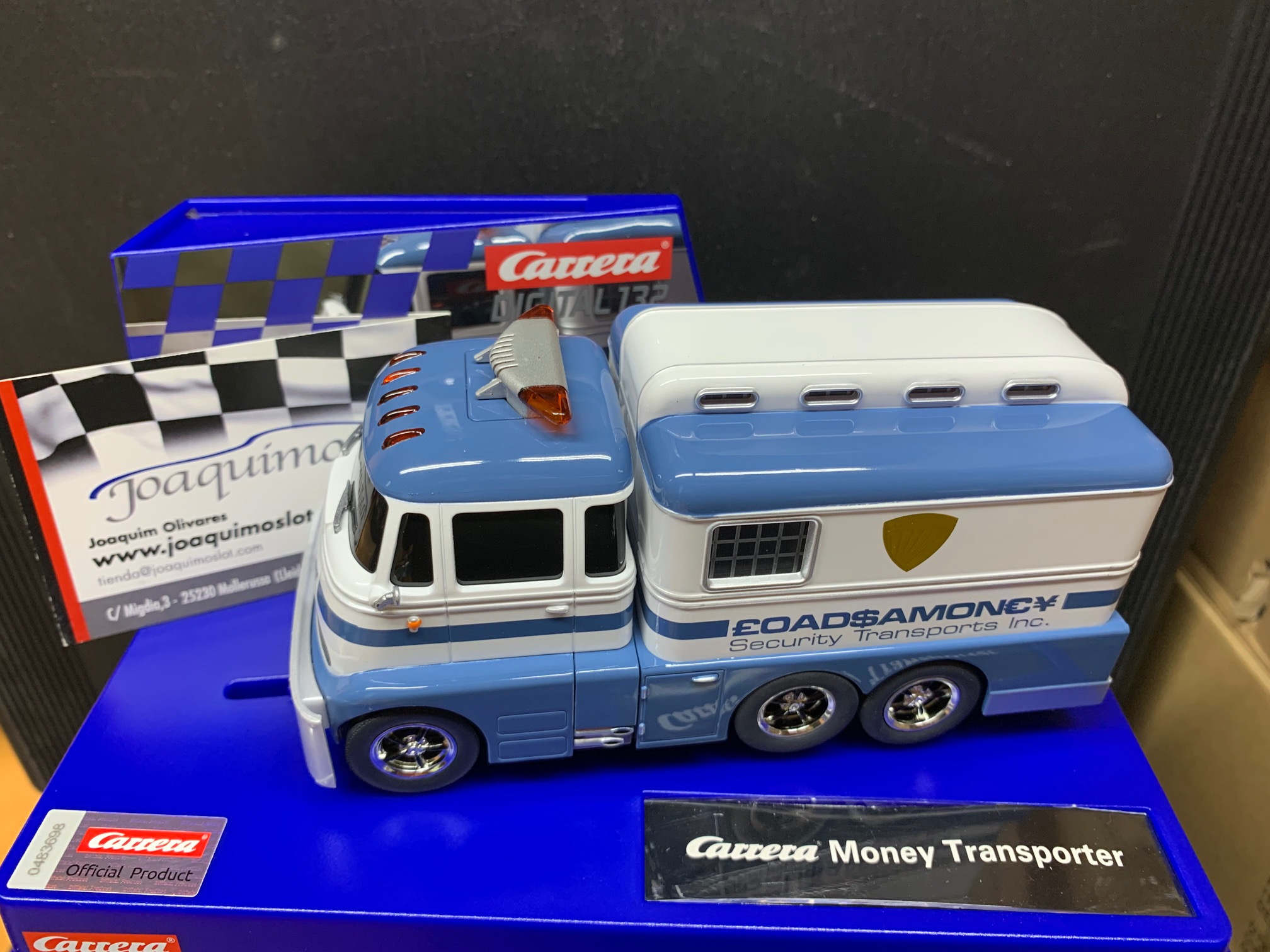 carrera digital 30977 geldtransporter money transporter
