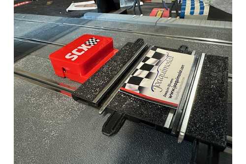 scalextric compact pista conexion clavija