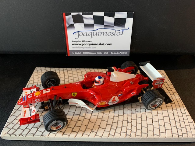 scalextric ferrari f1 "exclusivo nº2 barrichelo"