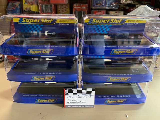 superslot 6 caja expositoras nuevas a estrenar