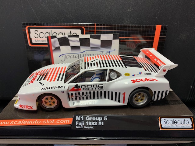 scaleauto sc-6039 bmw m1 gr.5 fuji #1 team seelex 1982