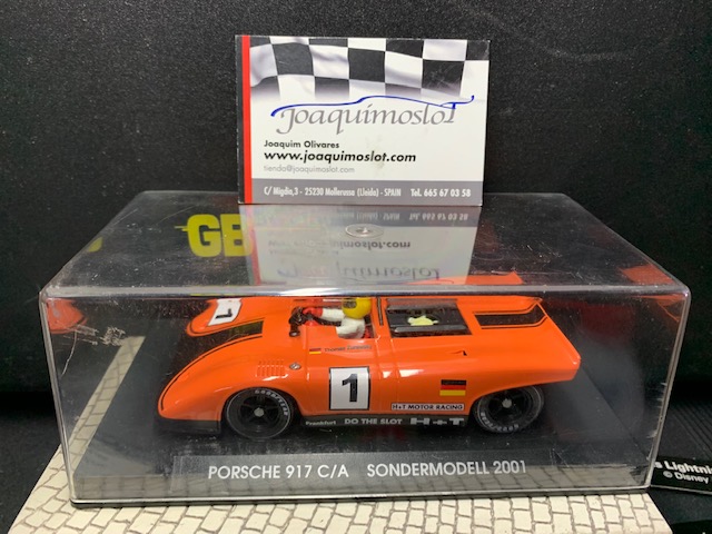 gb track egb1 porche 917 c/a edicion alemania naranja nº1