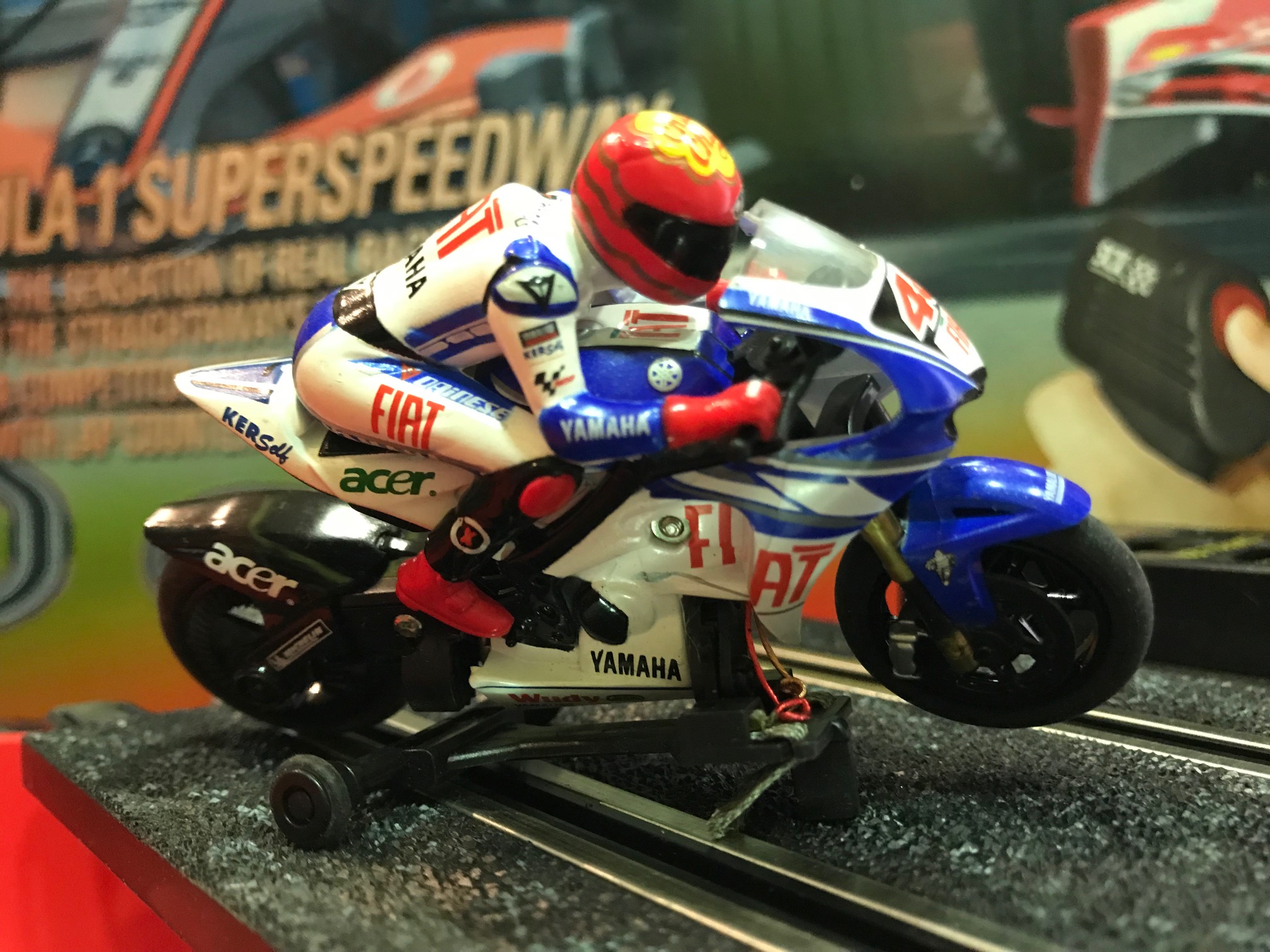 scalextric compact moto scalextric nº 46