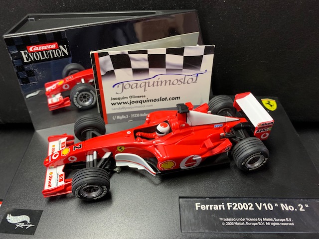 carrera evolution 25707 v10 f1 ferrari f2002 #2