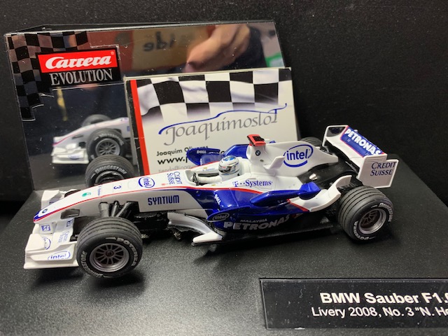 carrera evolution 27246 f1 bmw sauber heidfeld #3