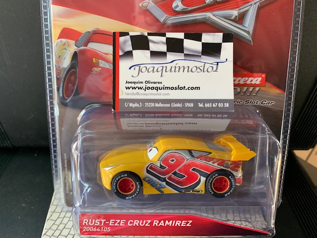 carrera go!!! 64105 disney/pixar cars - rust-eze cruz ramirez