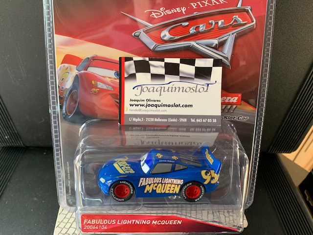 carrera go!!! 64104 disney/pixar fabolous ligtning mc queen