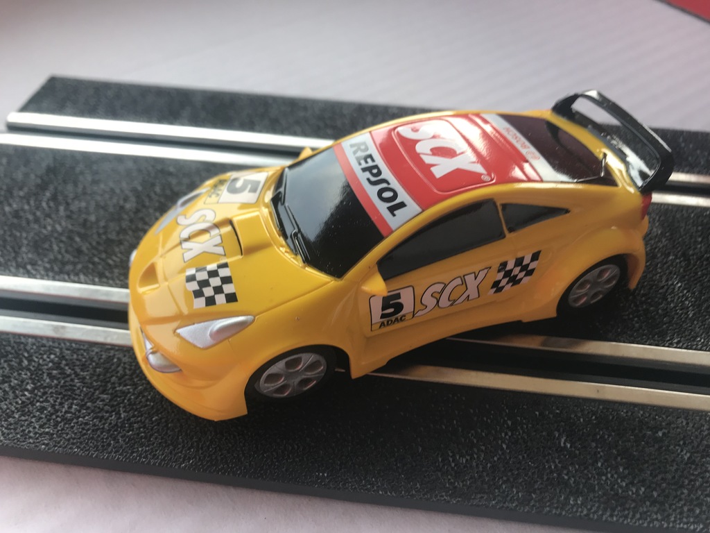 scalextric compact 143 tuning scx amarillo